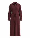 Kleid | Recycled Regular-Travelqualität | Sika | Merlot