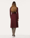 Jurk | Comfort Travel | Lujika | Merlot