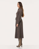 Kleid | Recycled Regular-Travelqualität | Sika | Cacao