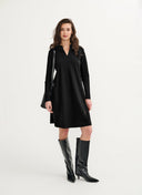 Dress | Regular Travel | Yato | Deep Black - shop_name