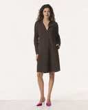 Jurk | Bonded Travel | Mahiro | Brown