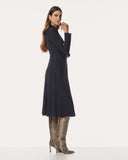 Dress | Comfort Travel | Lujika | Black-Blue