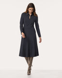 Dress | Comfort Travel | Lujika | Black-Blue