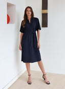 Dress | Light Travel | Sumiye | Black - Blue - shop_name