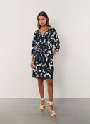 Dress | Light Travel Print | Shige Print | Tie Dye Blue Swirl - shop_name