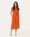 Kleid | Regular-Travelqualität | Ginoka | Burned Orange