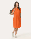 Kleid | Regular-Travelqualität | Veona | Burned Orange
