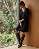 Kleid | Regular-Travelqualität | Zeya | Deep Black