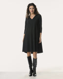 Kleid | Regular-Travelqualität | Zeya | Deep Black