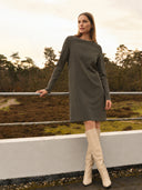 Dress | Bonded Travel | Binko | Olive Night