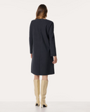 Dress | Bonded Travel | Binko | Black-Blue
