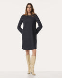 Jurk | Bonded Travel | Binko | Black-Blue