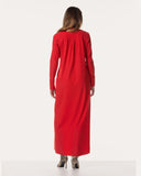 Dress | Regular Travel | Rasy | Spicy Red