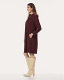 Jurk | Recycled Regular Travel | Riku | Merlot