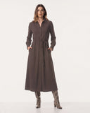 Kleid | Recycled Regular-Travelqualität | Sika | Cacao