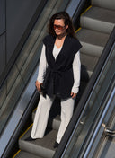Gilet | Bonded Travel | Karlyn | Deep Black - shop_name