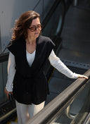 Gilet | Bonded Travel | Karlyn | Deep Black - shop_name