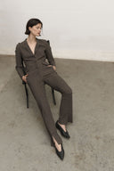 Pants | Regular Travel Print | Etio | Herringbone - shop_name