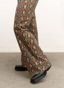 Pants | Heavy Travel Printed | Febri Prints | Cobra Orange - shop_name