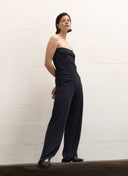 Jumpsuit | Regular Travel | Hibari | night shade - shop_name