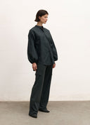 Blouse | Soft Cotton Stretch | Tokiyo | Grey Cotton - shop_name