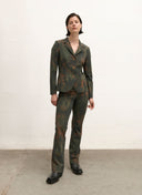 Tailored blazer | Heavy travel soft print | Yuuka | Autumn Shades - shop_name
