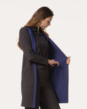 Jacket | Bonded Travel | Oniyi Dessin | sparkling Grape/Merlot Blend Structure