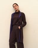 Jacket | Bonded Travel | Oniyi Dessin | sparkling Grape/Merlot Blend Structure