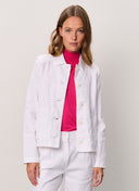 Jacket | Cotton Linnen | Shiyomi | Off White - shop_name