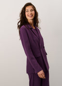Blazer | Crepe | Takeo | Blackberry Wine - shop_name