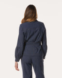 Jacket | Heavy Travel Printed | Pumiko | Denim