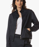 Jacke | Baumwollstretch | Miori | Black Blue