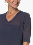 Knit | Ecotule | Zita | Navy Knit - shop_name