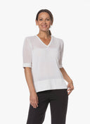 Knit | Ecotule | Zita | White Knit - shop_name