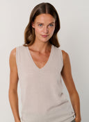 Top knit | Air Cashmere | Sofya | Silver Knit - shop_name