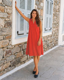 Jurk | Regular Travel | Lyame | Poppy Red