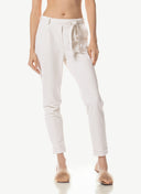 Pants | Bonded Travel | Hita | White