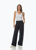 Pantalon | Comfort Travel | Kona Long | Black-Blue