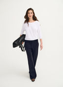 Pantalon | Regular Travel | Myza | Black-Blue