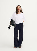 Hose | Regular-Travelqualität | Myza | Black-Blue