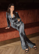 Pants | Velour Tencel | Kona Long Velvet | Silver Velvet - shop_name
