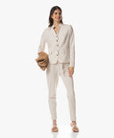 Hose | Bonded-Travelqualität | Hita | Linen