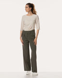 Pants | Comfort Travel | Biharu | Olive Night
