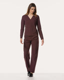 Pantalon| Comfort Travel | Suzuko | Merlot