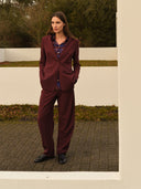 Pantalon| Comfort Travel | Suzuko | Merlot