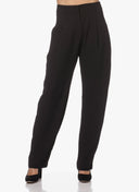 Pants | Crepe | Gana | Deep Black | Japan TKY | Deep Black - shop_name