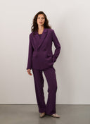 Pants | Crepe | Ninna | Blackberry Wine - shop_name