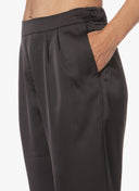 Pants | Heavy Satin Stretch | Sorano | Black Satin - shop_name