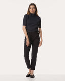 Pants | Bonded Travel | Hita | Deep Black