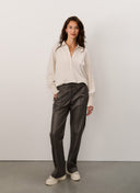 Pants | Vegan Leather | Kiyoshi | Dark Grey - shop_name